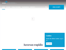 Tablet Screenshot of consac.it